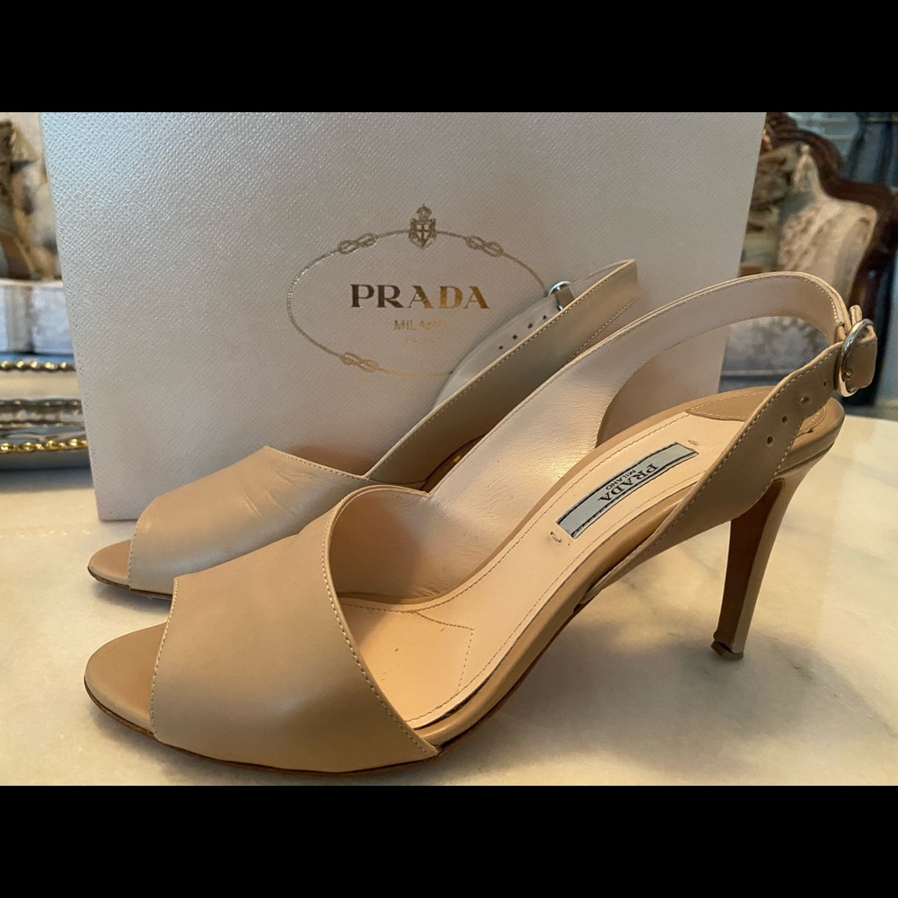 Nude ORIGINAL Prada Heels